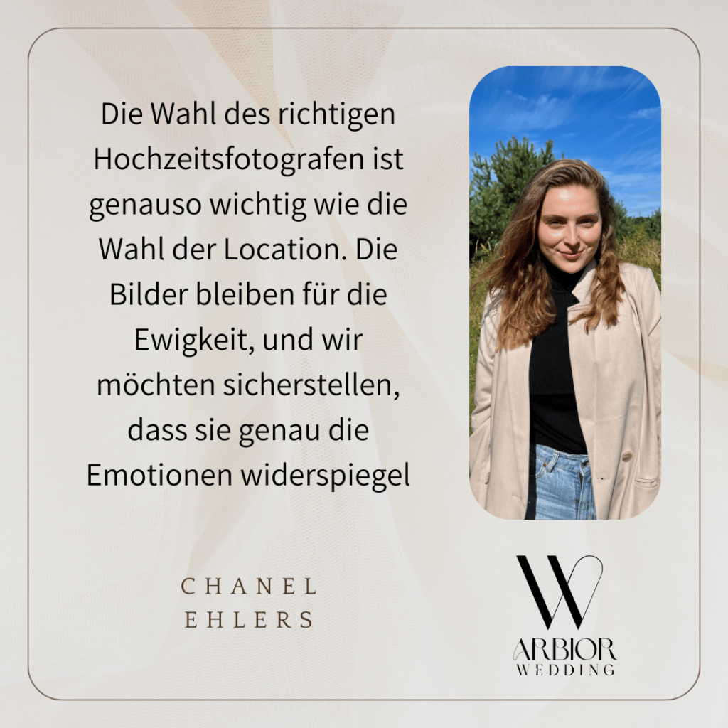Der richtige Hochzeitsfotograf in Polen - Chanel Ehlers von ARBIOR Wedding