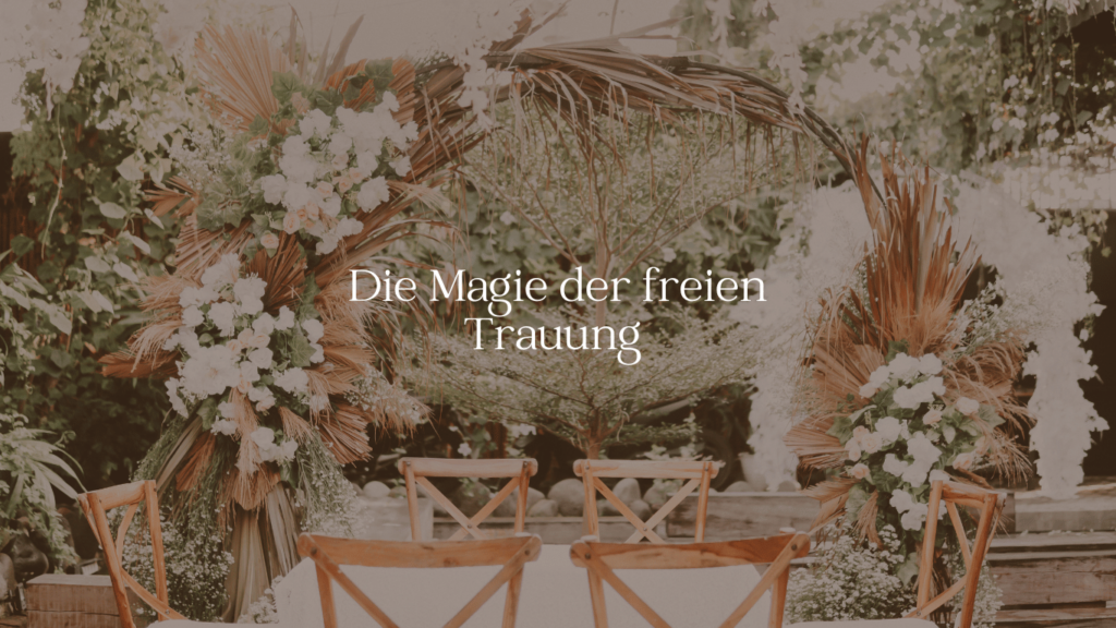 Die Magie der freien Trauung - ARBIOR Wedding
