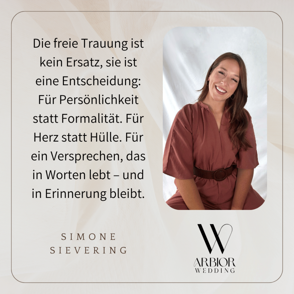 Freie Trauung in Polen mit Simone Sieverung von ARBIOR Wedding